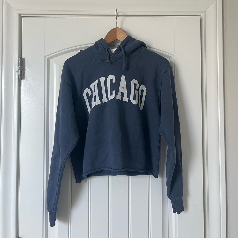John Galt “Chicago” Cropped Hoodie